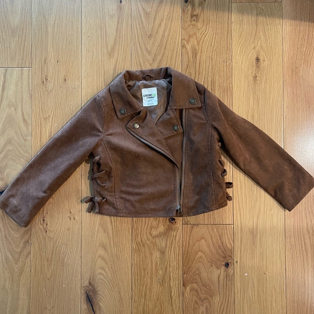 Kids Brown Suede jacket size 4T Genuine Kids from Oshkosh
